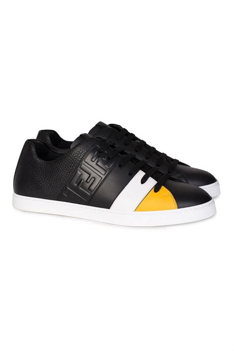 fendi leather low top sneakers|Fendi sneakers women on sale.